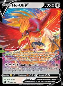 Ho-Oh V card in Spanish
