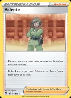 Valente card in Spanish