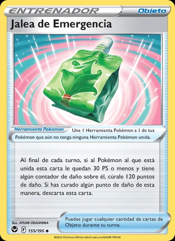 Jalea de Emergencia card in Spanish