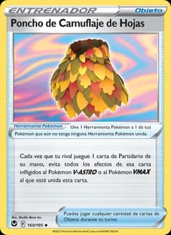 Poncho de Camuflaje de Hojas card in Spanish