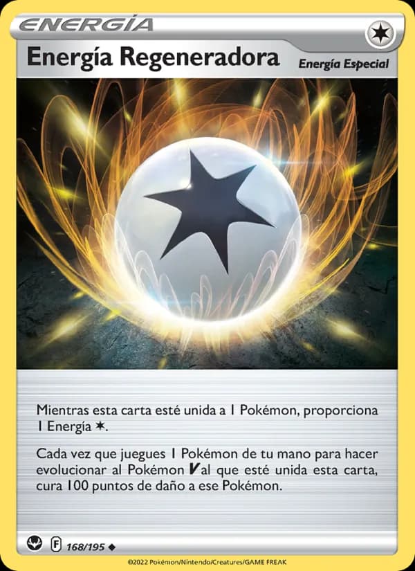 Energía Regeneradora card in Spanish