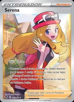 Serena card in Spanish