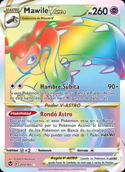 Mawile V-ASTRO card in Spanish