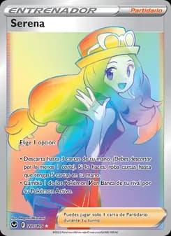 Serena card in Spanish