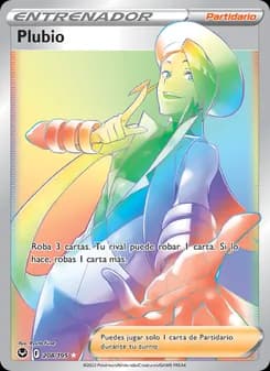 Plubio card in Spanish