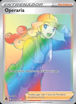 Operaria card in Spanish