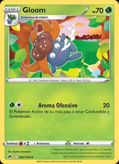 Gloom card in Spanish