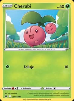 Cherubi card in Spanish