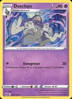 Dusclops card in Spanish