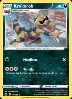 Krokorok card in Spanish