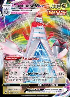 Duraludon VMAX card in Spanish