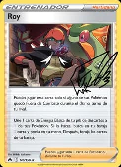 Roy card in Spanish
