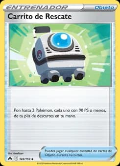 Carrito de Rescate card in Spanish