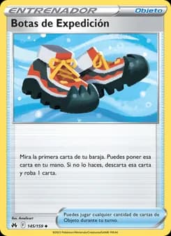 Botas de Expedición card in Spanish