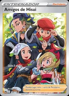 Amigos de Hisui card in Spanish