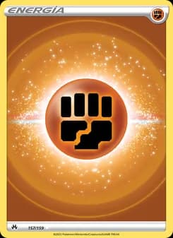 Energía Lucha card in Spanish