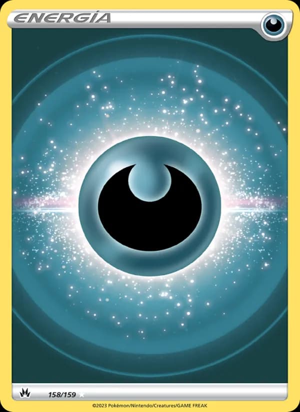 Energía Oscura card in Spanish