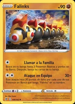 Falinks card in Spanish