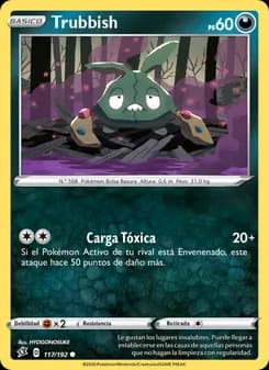 Trubbish card in Spanish