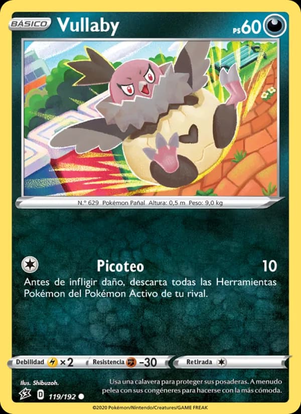 Vullaby card in Spanish
