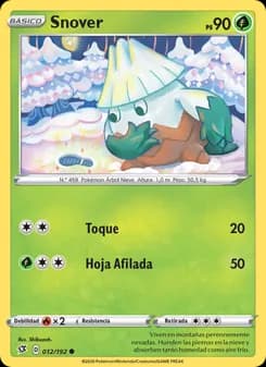 Snover card in Spanish