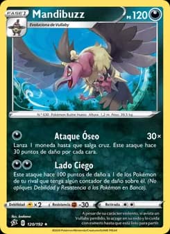Mandibuzz card in Spanish