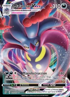 Malamar VMAX card in Spanish