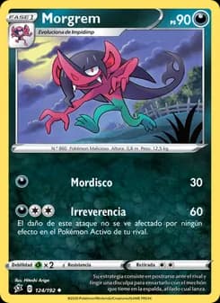 Morgrem card in Spanish
