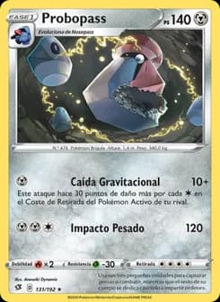 Probopass card in Spanish