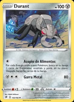 Durant card in Spanish