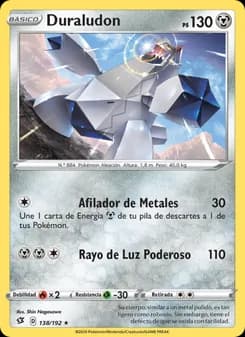 Duraludon card in Spanish