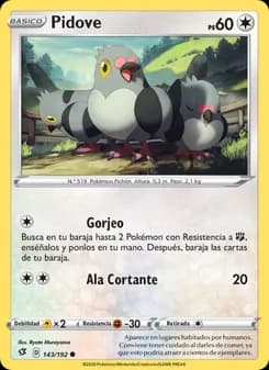 Pidove card in Spanish