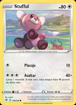 Stufful card in Spanish