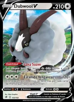 Dubwool V card in Spanish
