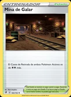 Mina de Galar card in Spanish