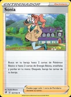 Sonia card in Spanish