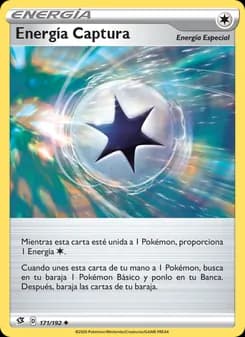 Energía Captura card in Spanish