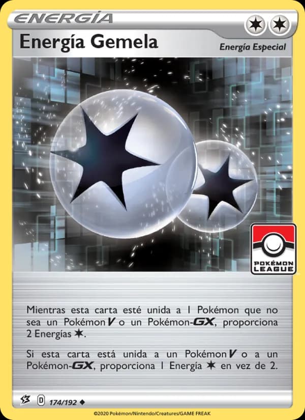 Energía Gemela card in Spanish
