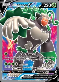 Rillaboom V card in Spanish