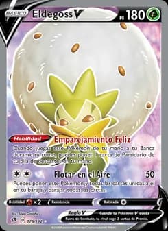 Eldegoss V card in Spanish