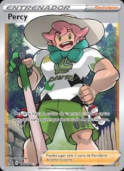 Percy card in Spanish