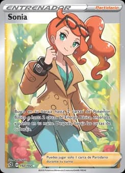 Sonia card in Spanish