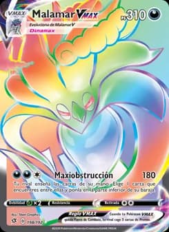 Malamar VMAX card in Spanish