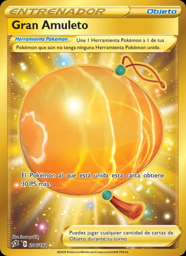 Gran Amuleto card in Spanish