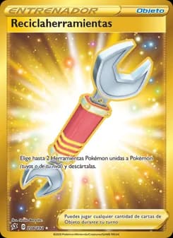 Reciclaherramientas card in Spanish