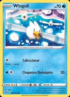 Wingull card in Spanish