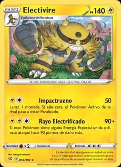Electivire card in Spanish
