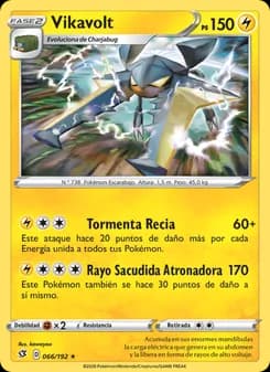 Vikavolt card in Spanish