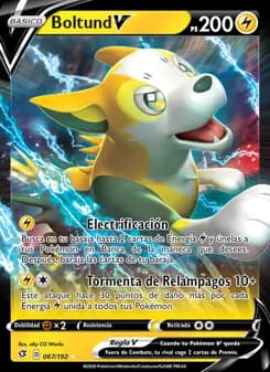 Boltund V card in Spanish