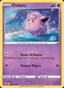 Clefairy card in Spanish